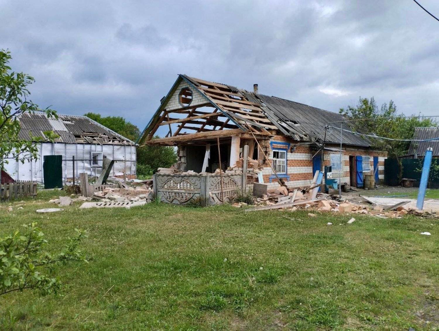 روس کے علاقے بیلگوروڈ پر گزشتہ حملے سے ہونے والی تباہی  (اے ایف پی) 
